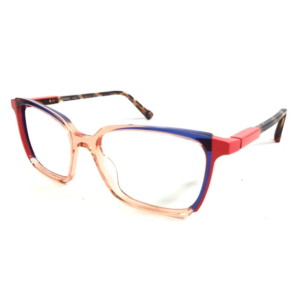 Etnia Barcelona Eyeglasses Frame SUSSEX PKBL Pink Blue Square Full Rim 53-15-138